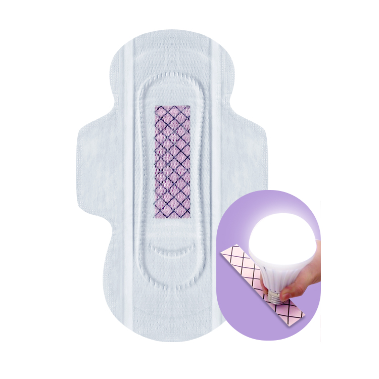 Защита от Протеканий 3D Графеновый Чип Гигиенические Прокладки для Женщин Менструальный Период Одноразовые Прокладки для Обильных Выделений от Производителя NDN-4-245 Niceday